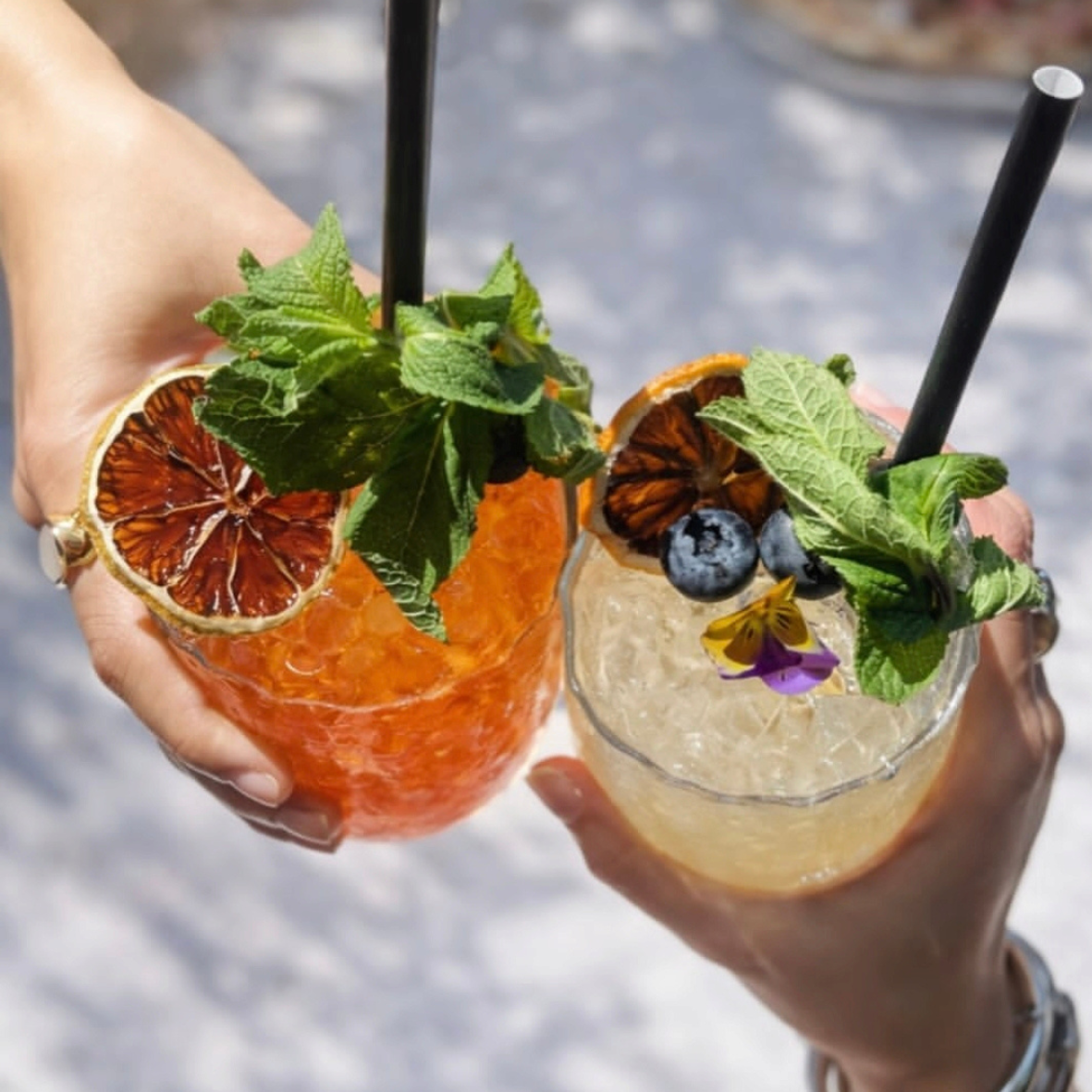 Cocktails Pizza Nofa — Arcachon